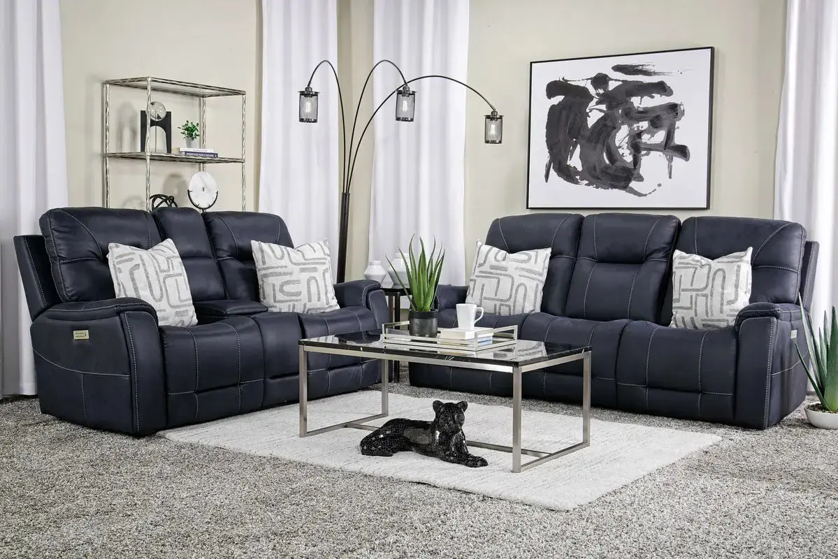 Kingston 3 Power Console Loveseat - Image 10