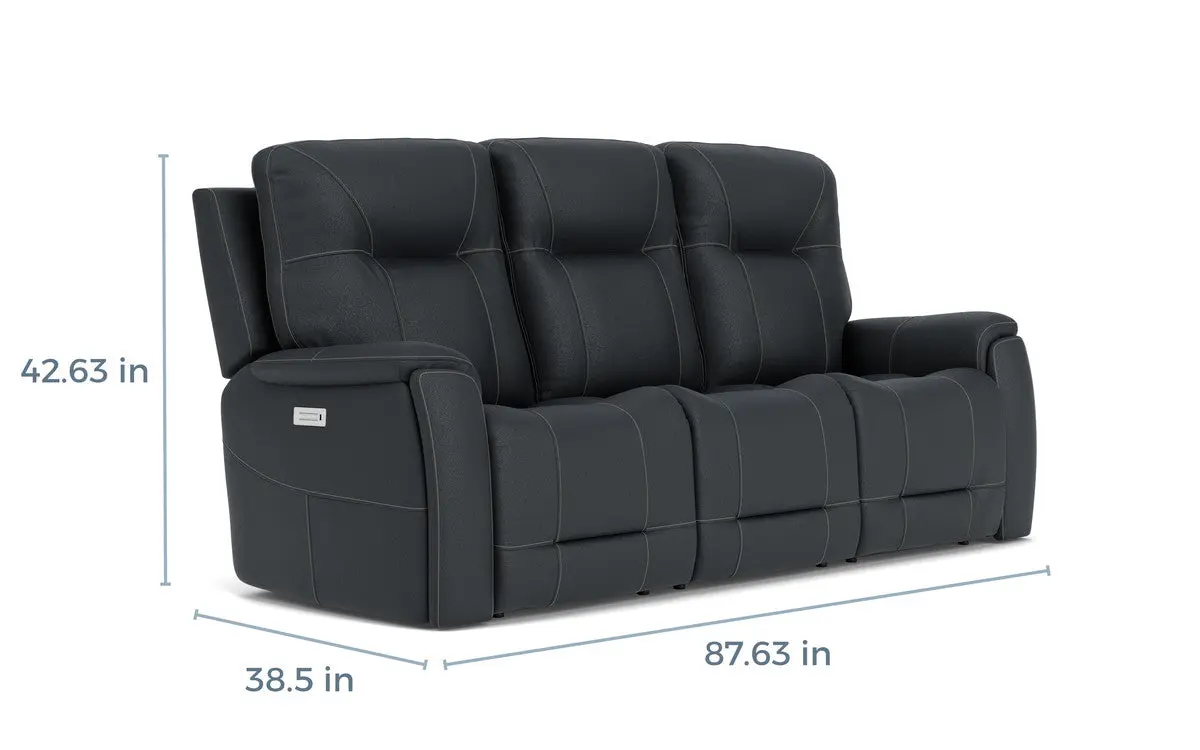 Kingston 3 Power Sofa - Image 7