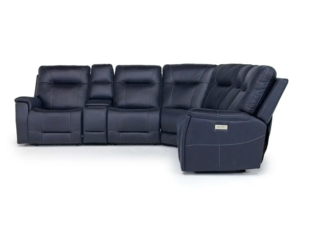 Kingston 6 Piece 3 Power Sectional - Image 4