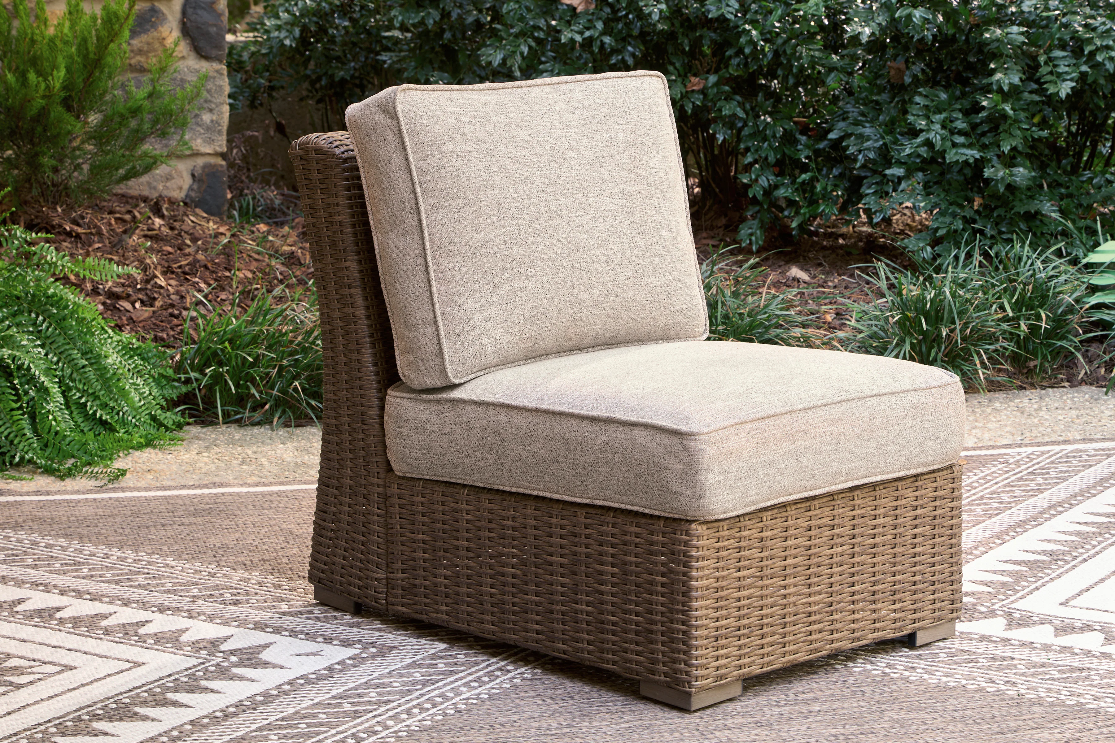 Laguna Heights Outdoor Armless Chair - Image 2