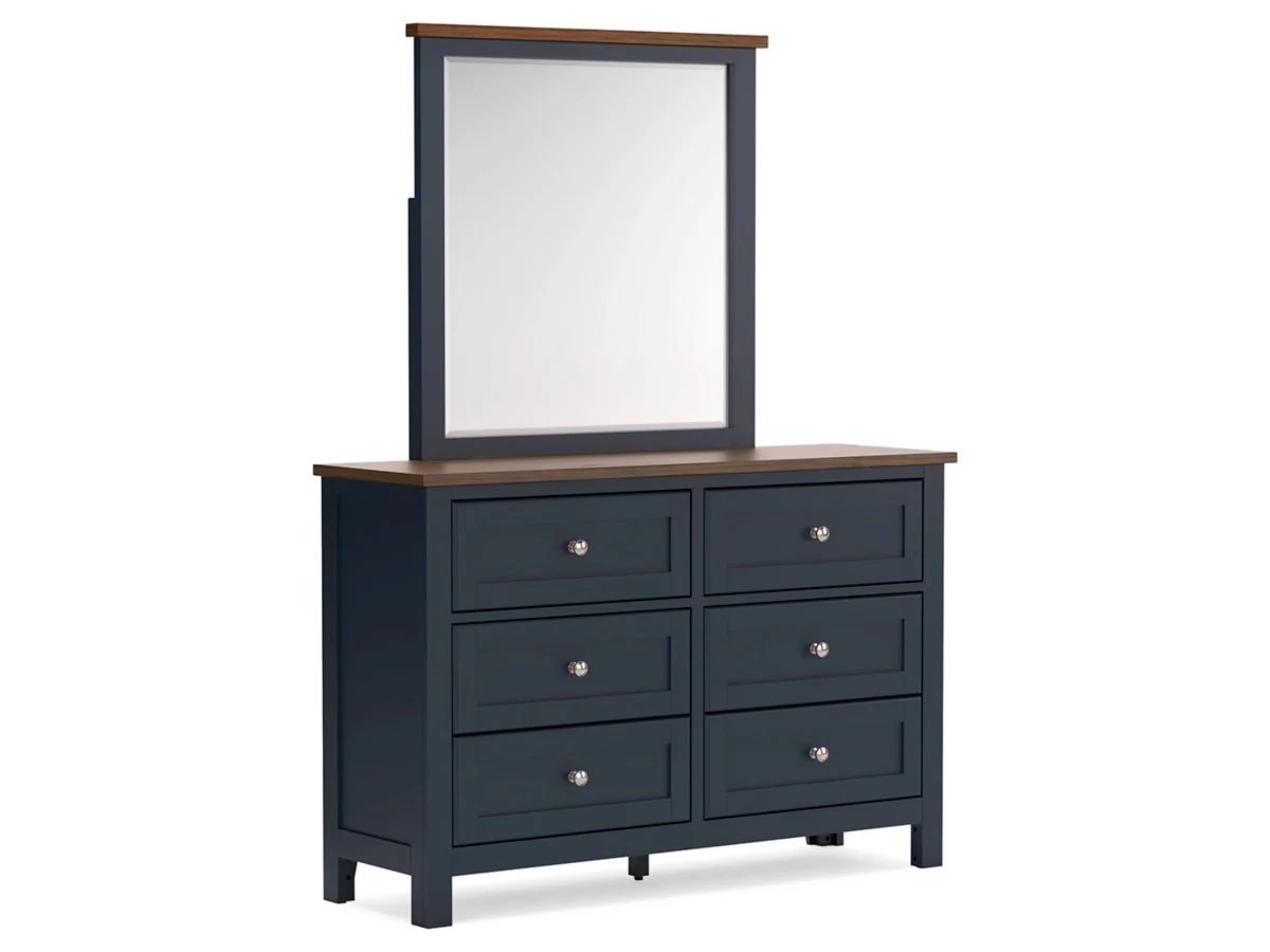 Landocken Panel Bed & Dresser & Mirror & Nightstand - Image 11