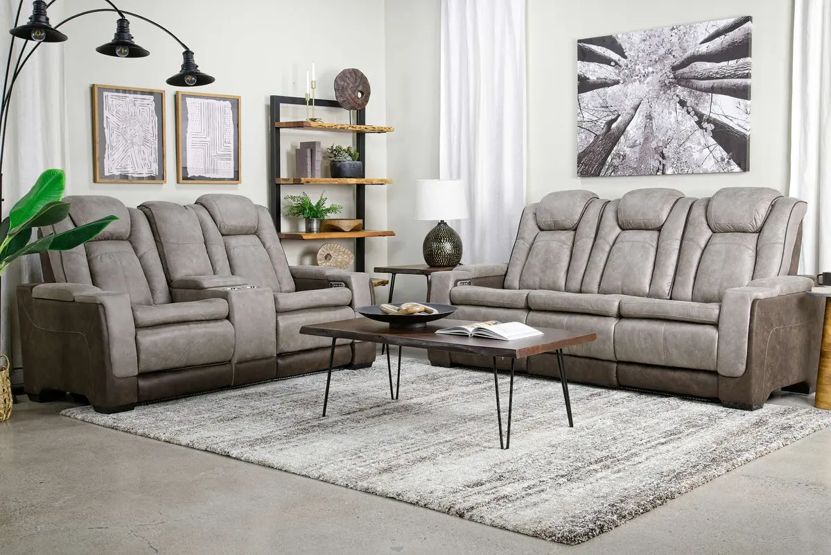 Lantana 2 Power Console Loveseat - Image 12