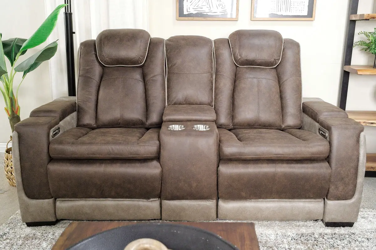 Lantana 2 Power Console Loveseat - Image 22