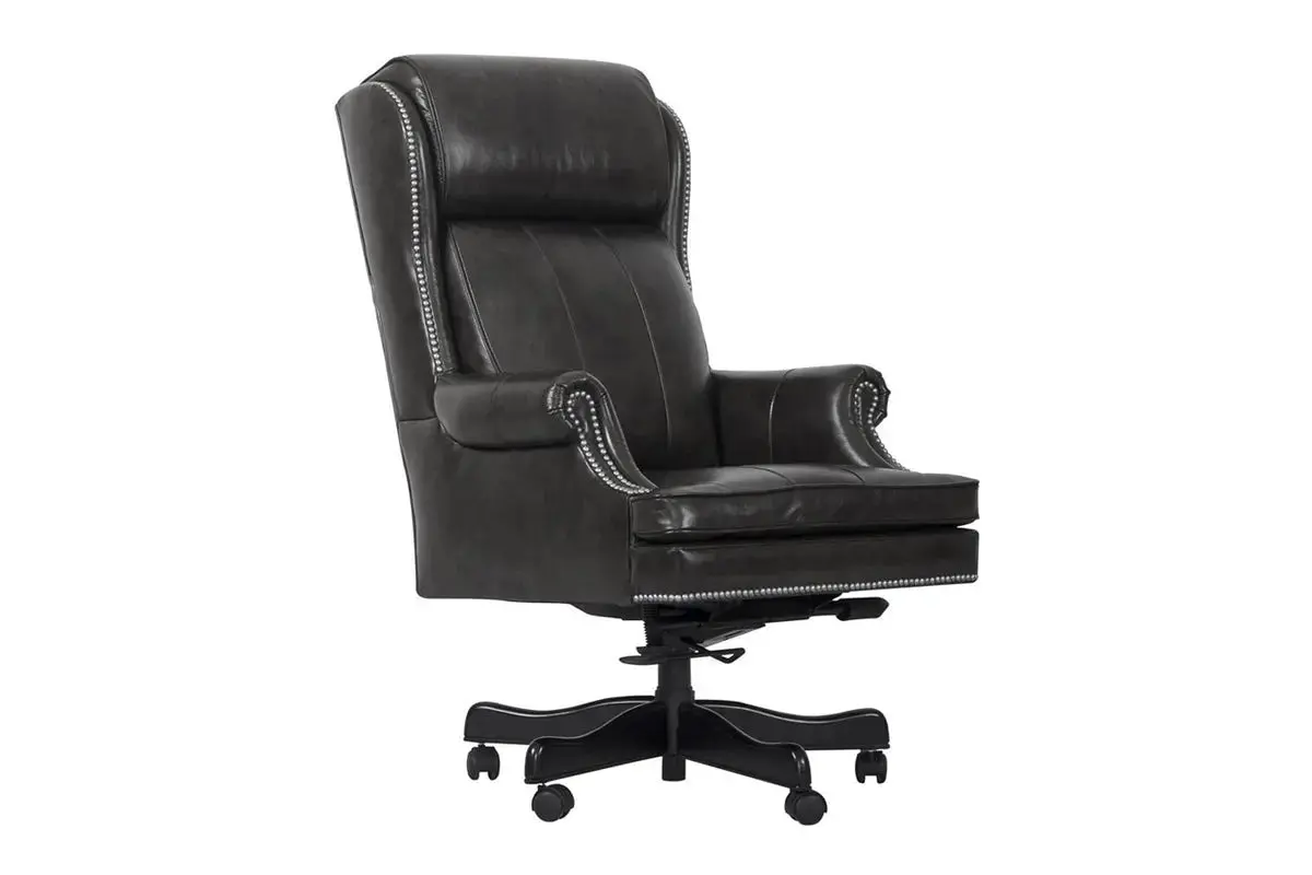 Leather Office Desk Chair - Image 4