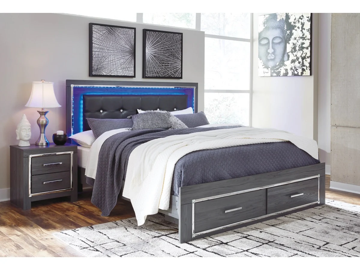 Lodanna Panel Bed With Storage - Image 8