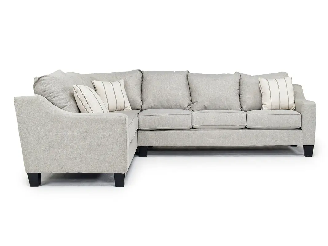 Lucy Queen Sleeper Tux Sectional With Mattress - Image 19