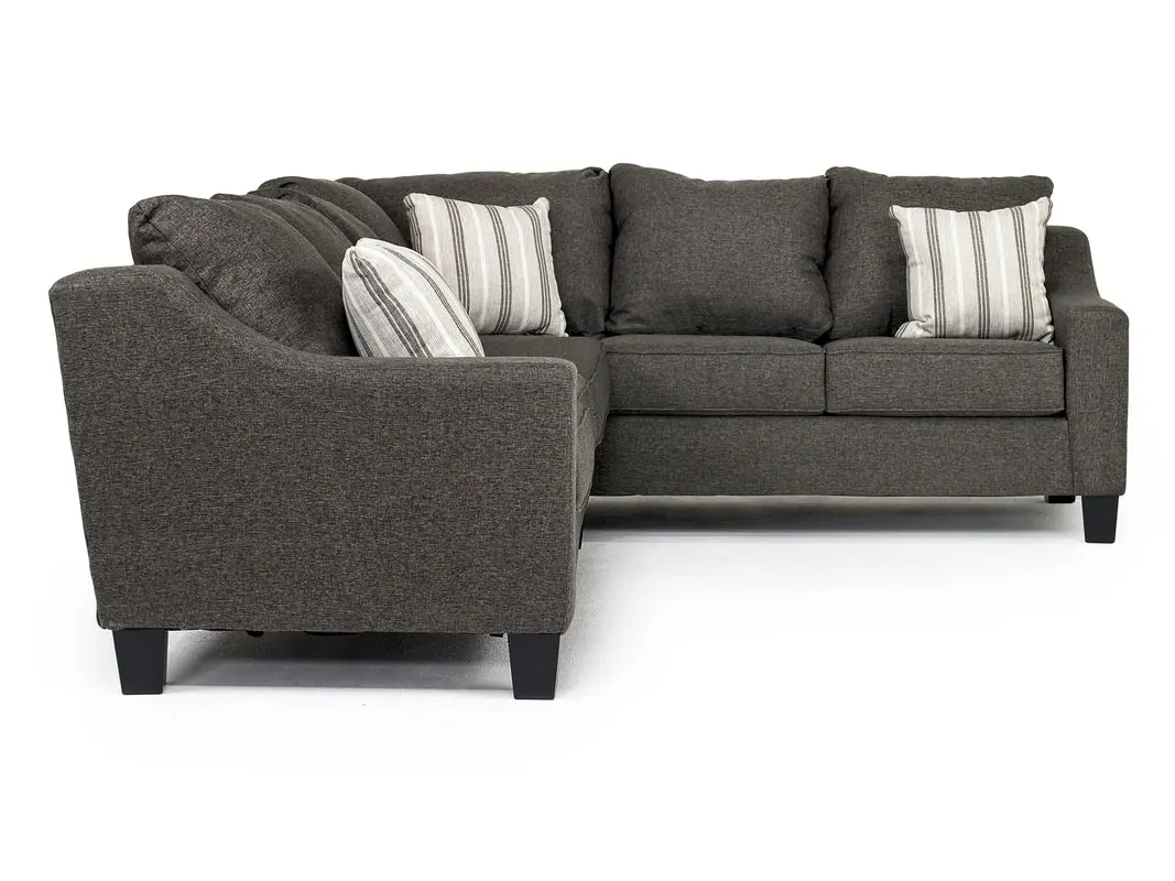 Lucy Queen Sleeper Tux Sectional With Mattress - Image 4