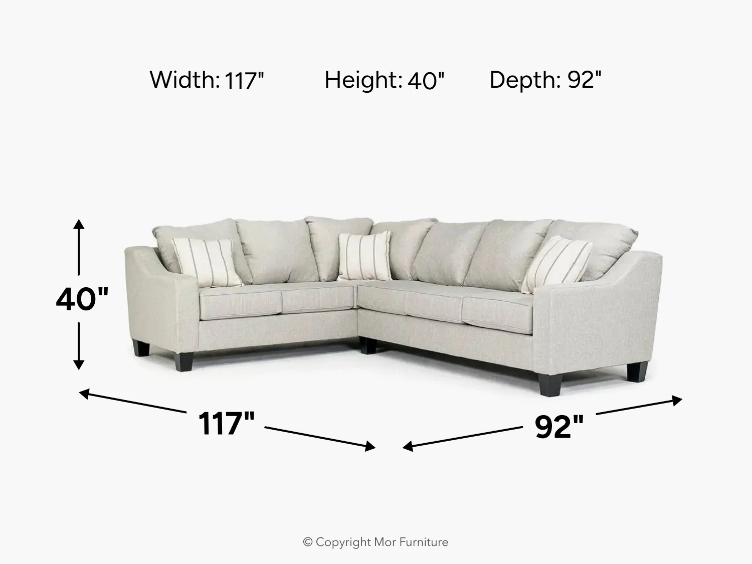 Lucy Tux Sofa Sectional - Image 13
