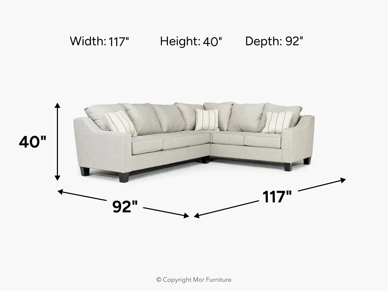 Lucy Tux Sofa Sectional - Image 20