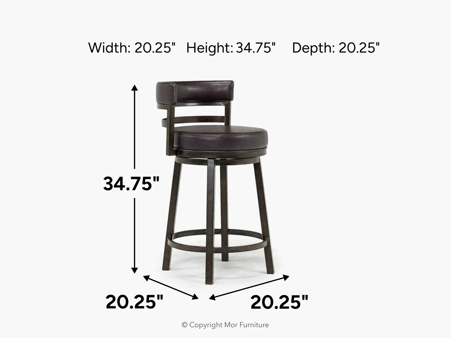 Madrid Counter Height Stool - Image 5