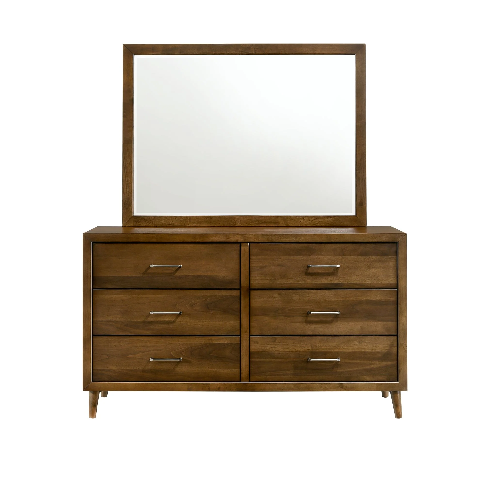 Malibu Panel Bed & Dresser & Mirror & Nightstand - Image 5