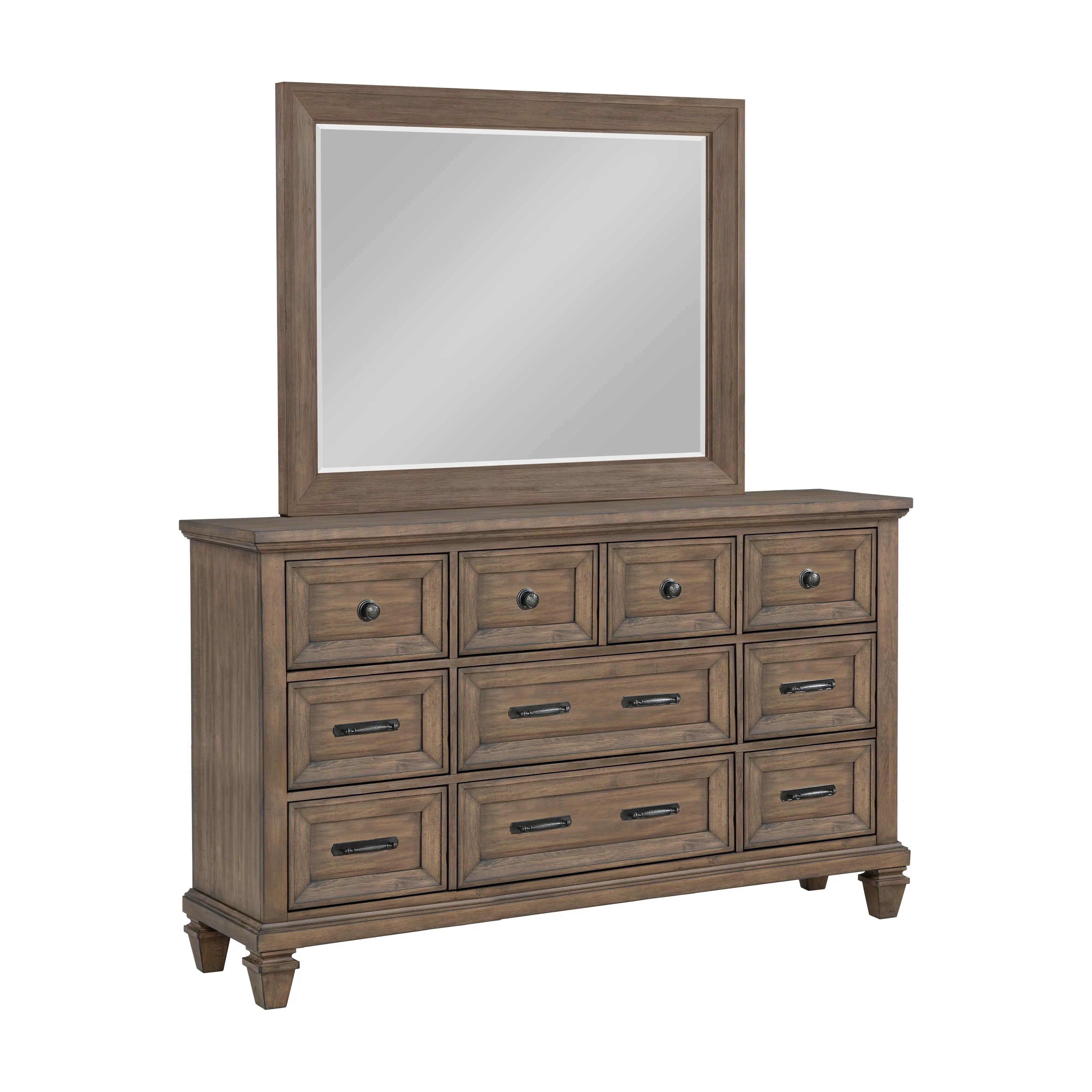 Mariana Panel Bed & Dresser & Mirror & Nightstand - Image 37