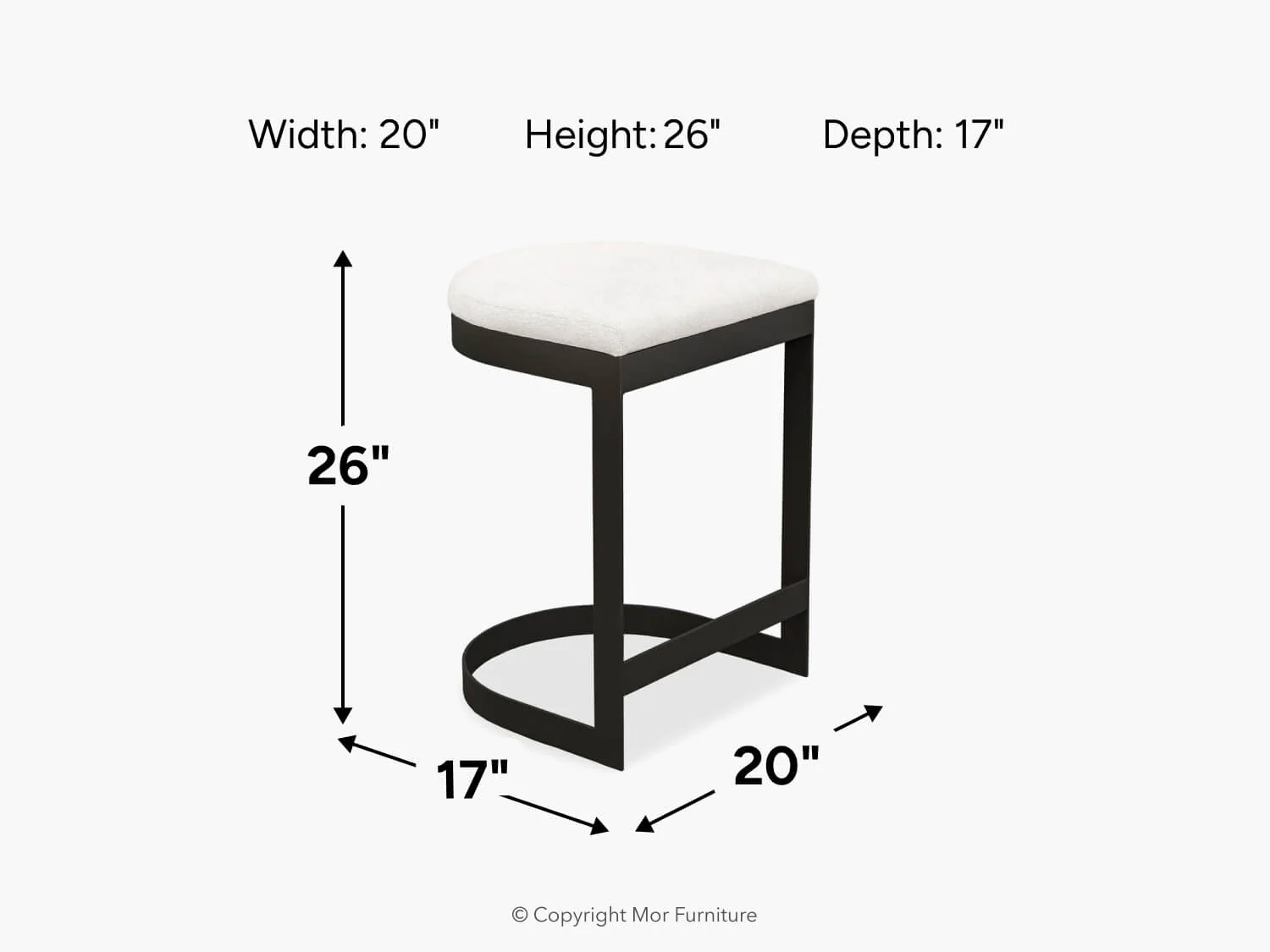 Maude Outdoor Counter Height Stool - Image 7