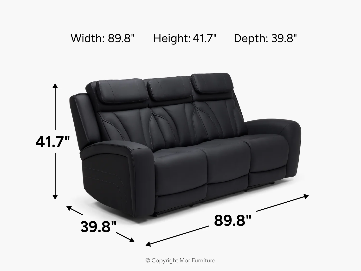 Maverick 2 Power Theater Sofa - Image 11