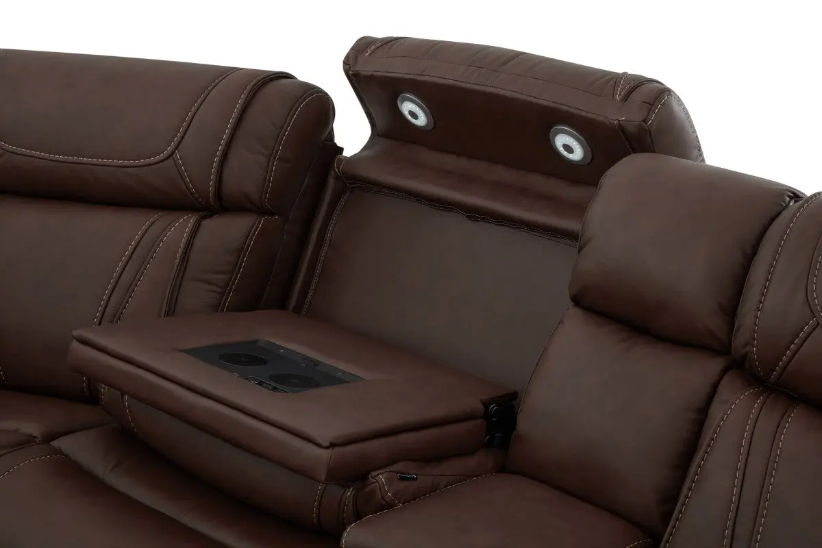 Max 6 Piece 2 Power Sectional - Image 12
