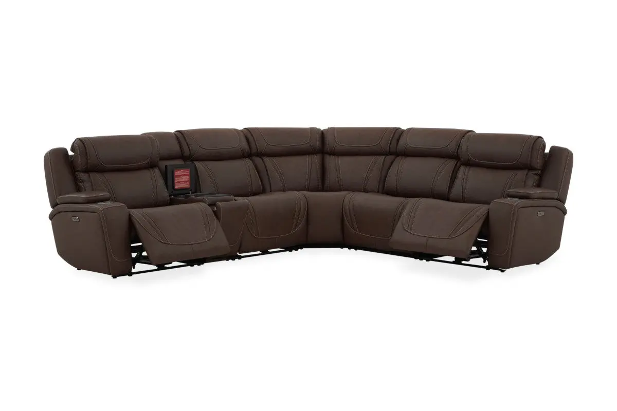 Max 6 Piece 2 Power Sectional - Image 18