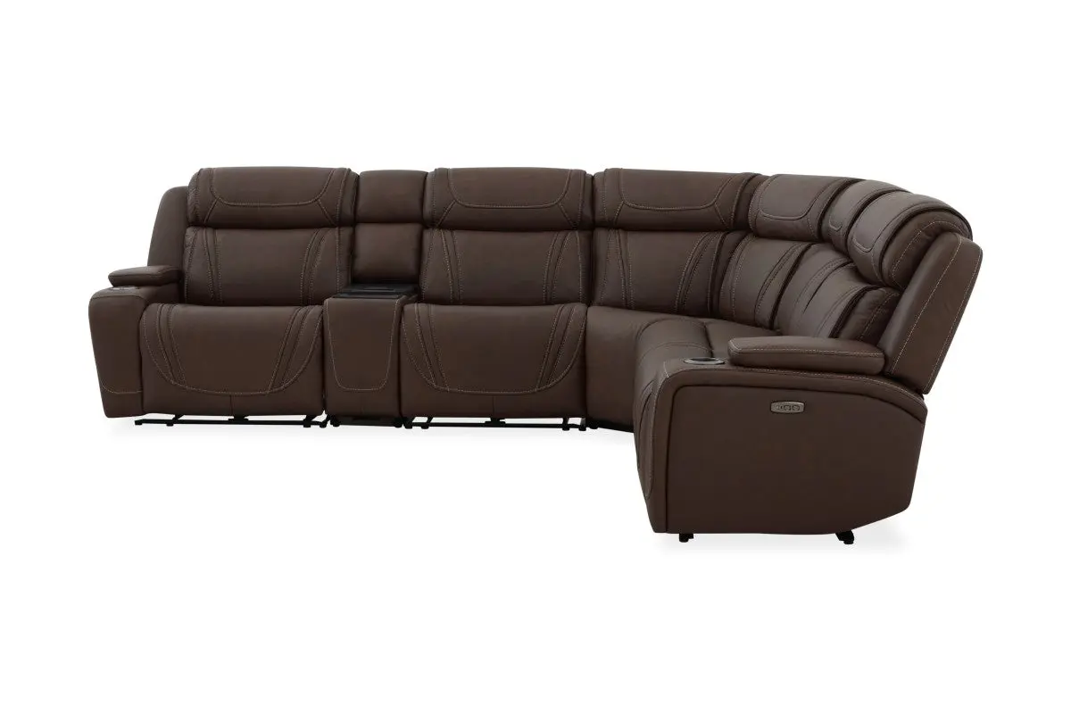 Max 6 Piece 2 Power Sectional - Image 19