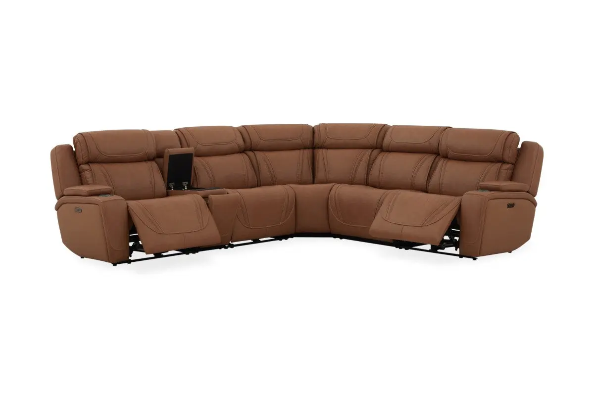 Max 6 Piece 2 Power Sectional - Image 34