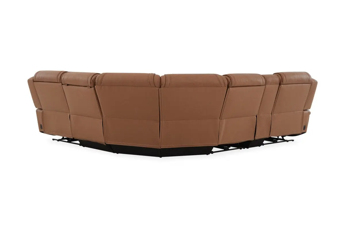 Max 6 Piece 2 Power Sectional With 2 Power Armless Recliner - Image 35