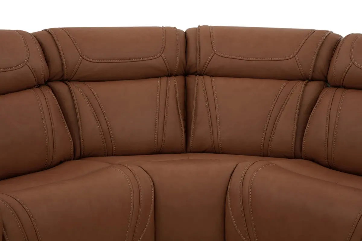 Max 6 Piece 2 Power Sectional With 2 Power Armless Recliner - Image 45