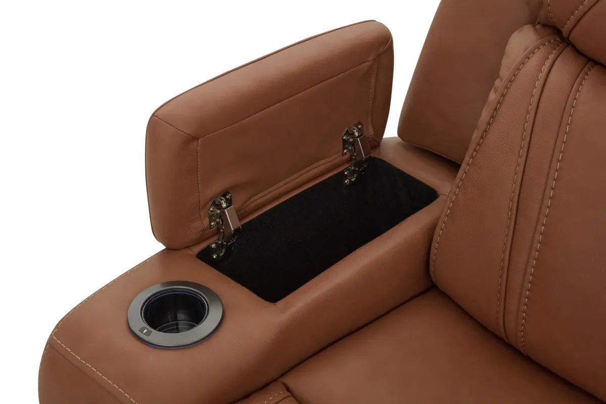 Max 6 Piece 2 Power Sectional With 2 Power Armless Recliner - Image 53