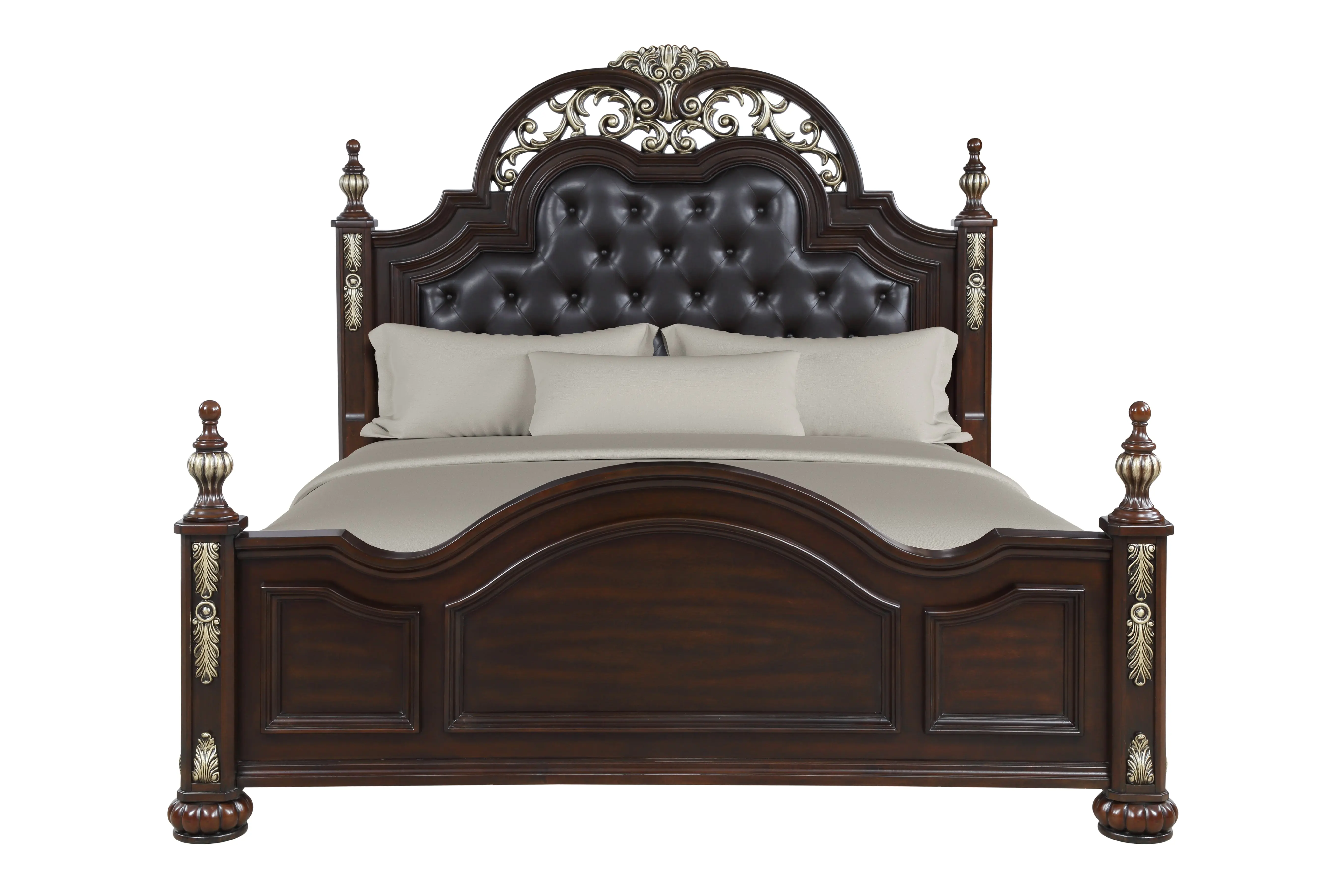 Maximus Upholstered Panel Bed - Image 7