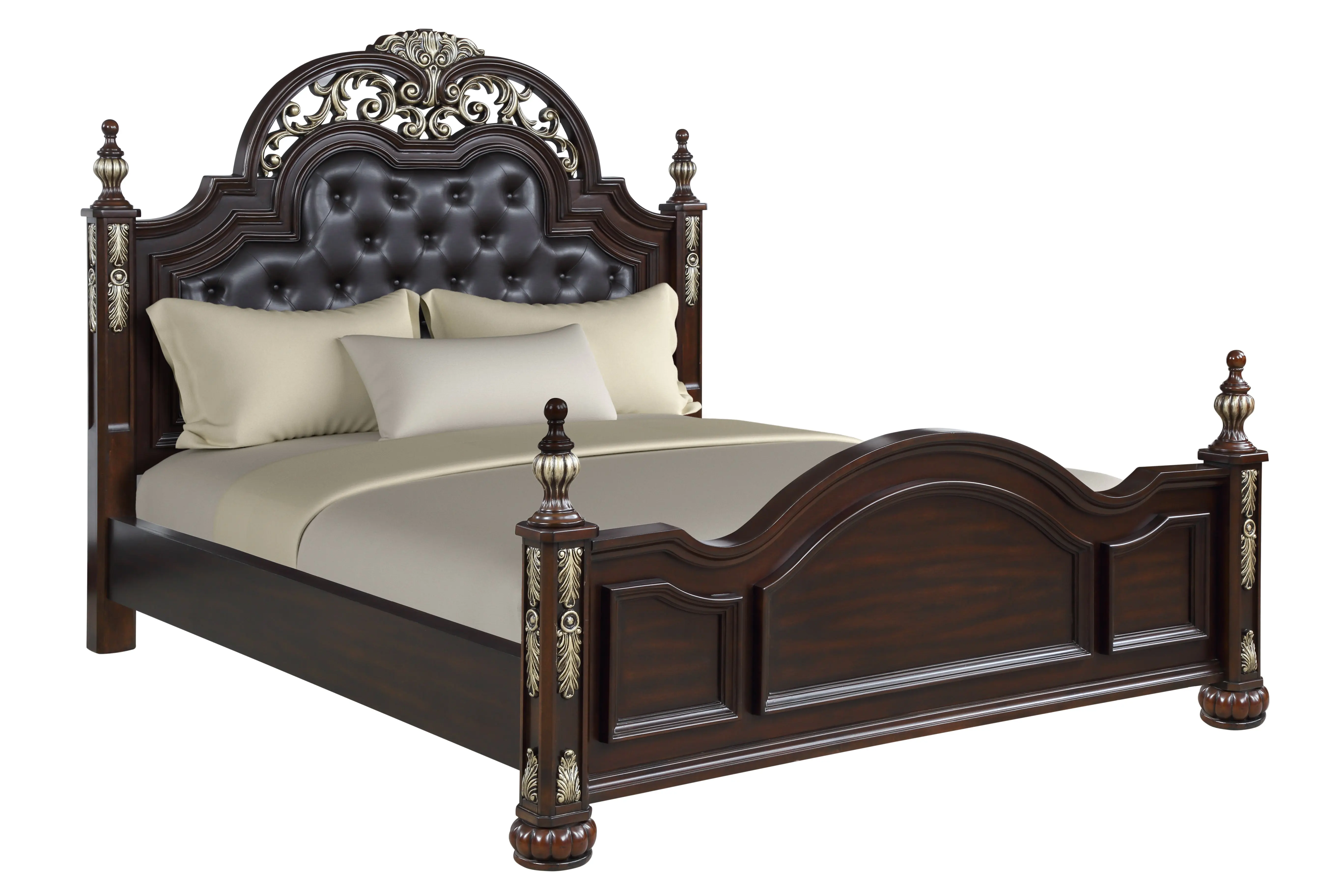 Maximus Upholstered Panel Bed - Image 8