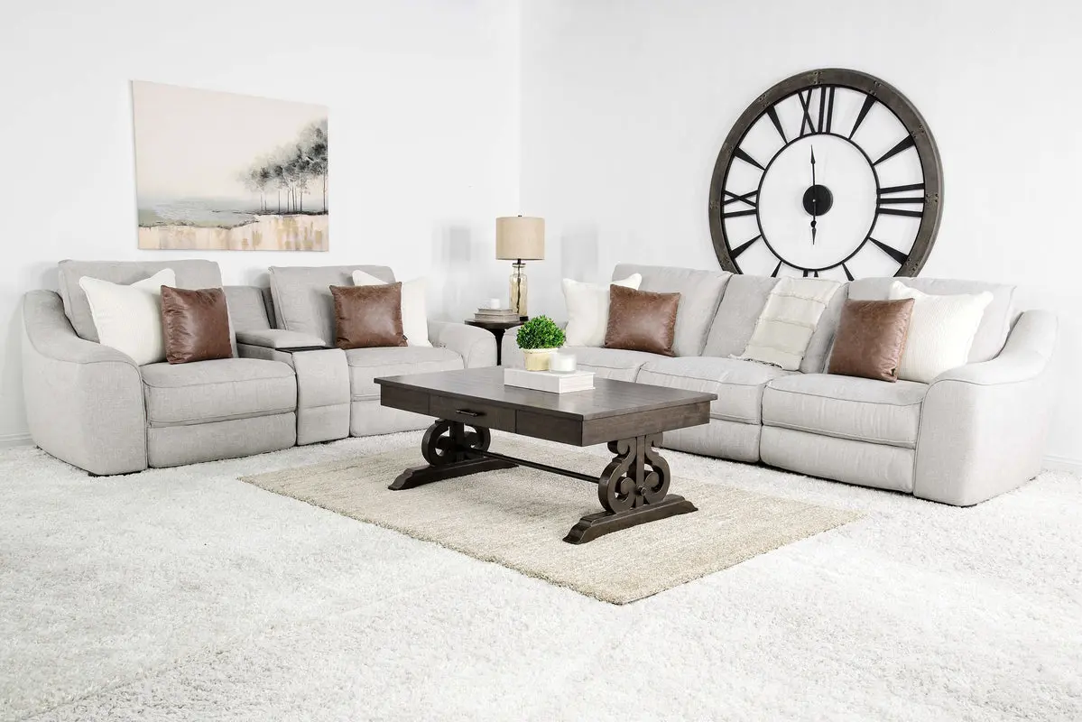 Mayflower 2 Power Console Loveseat - Image 8