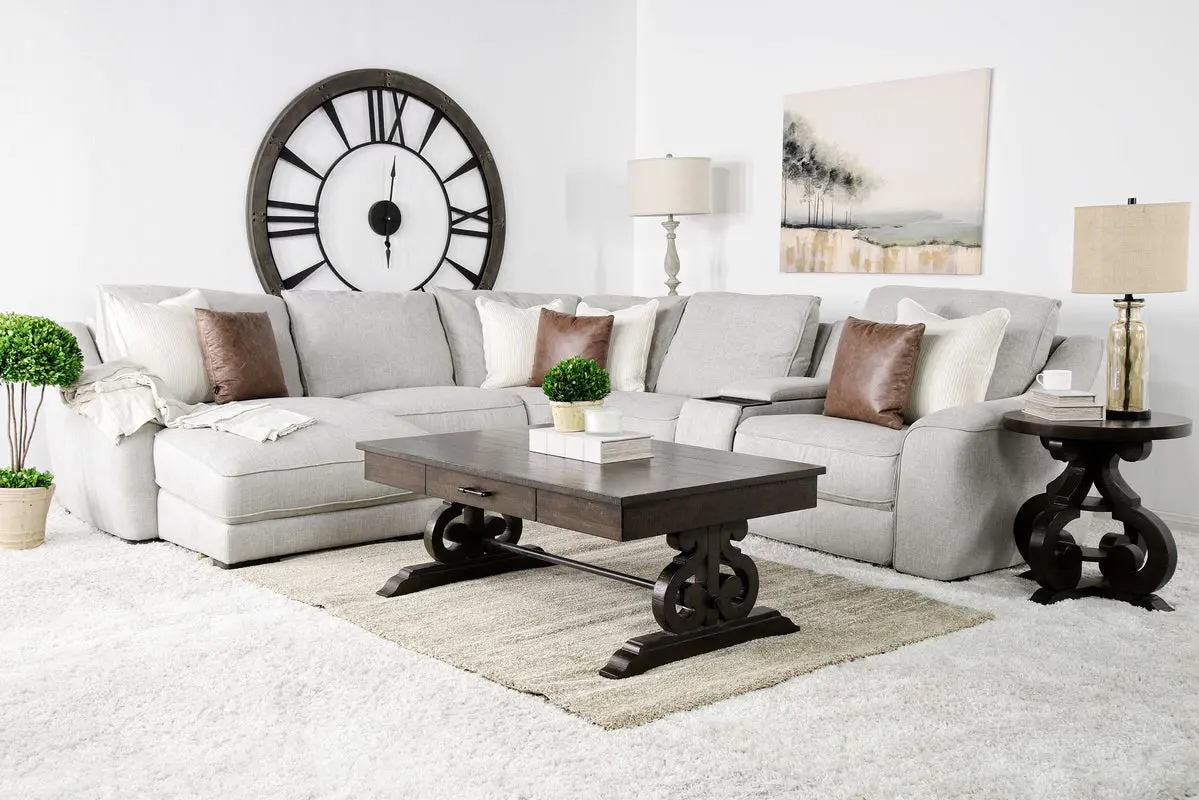 Mayflower 6 Piece 2 Power Chaise Sectional - Image 7