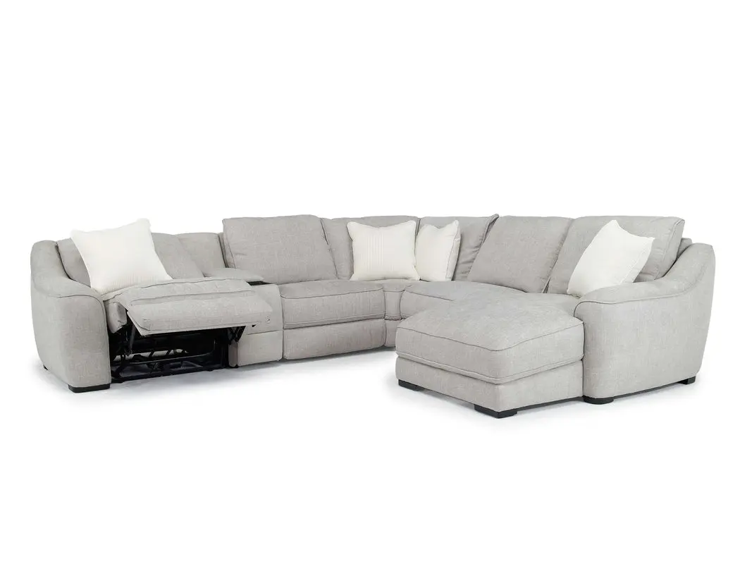 Mayflower 6 Piece 2 Power Chaise Sectional - Image 9