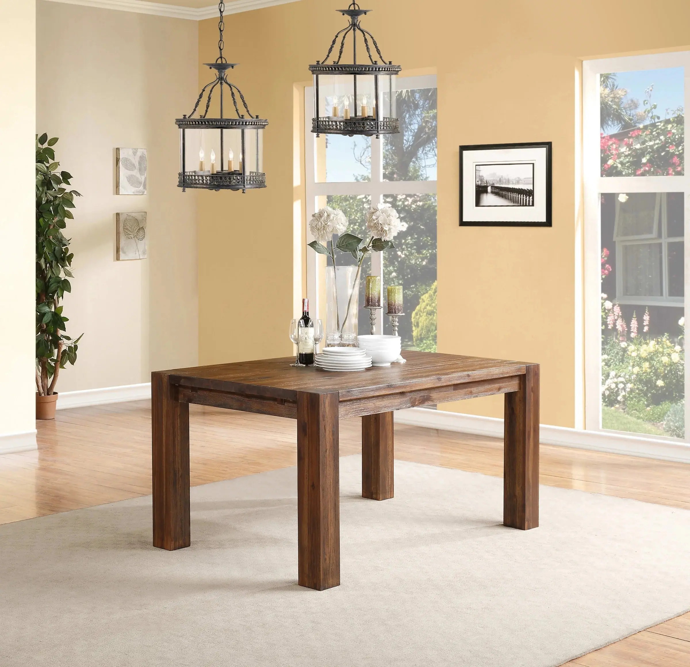 Meadow Dining Table & 4 Chairs - Image 2