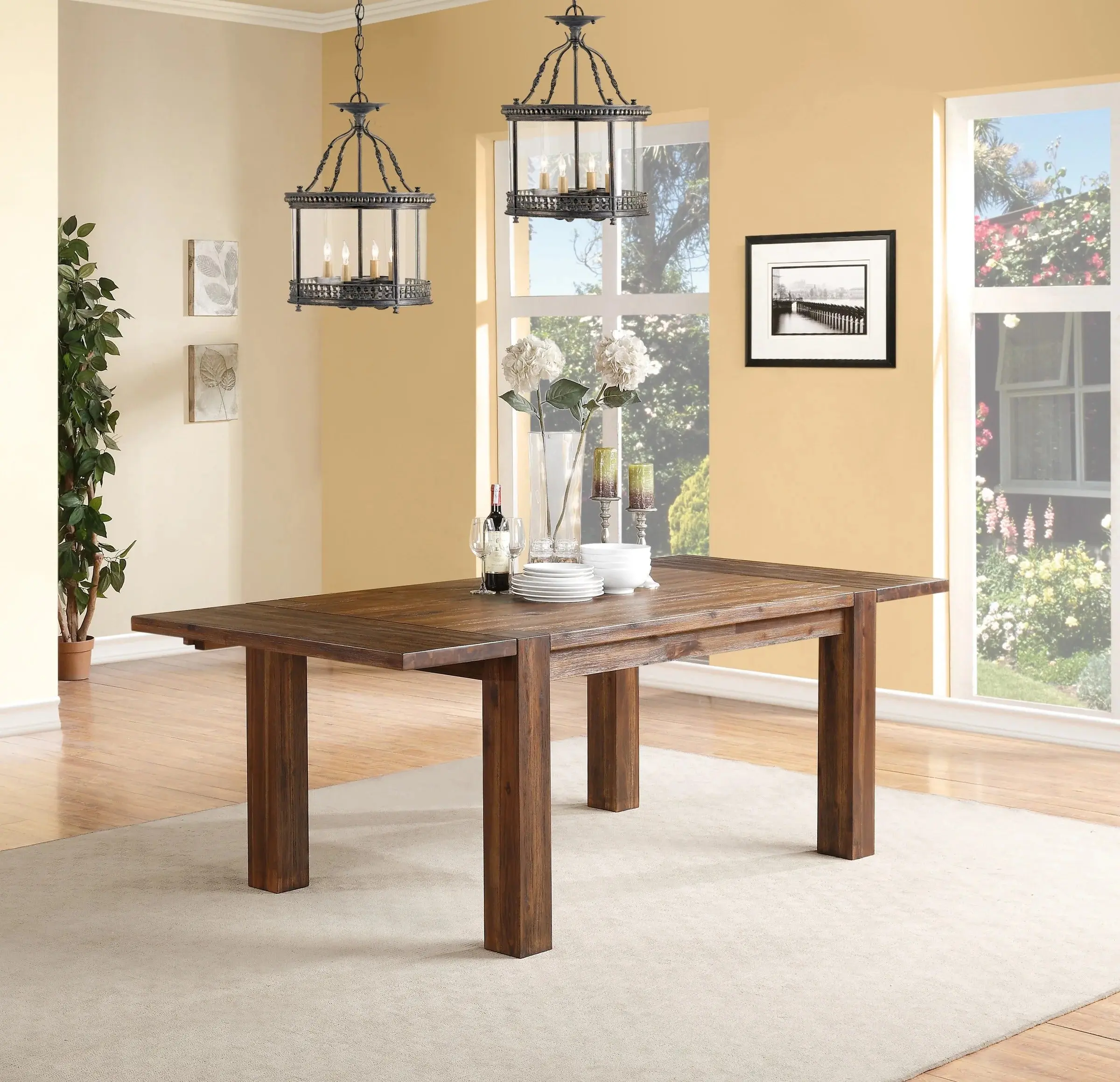 Meadow Dining Table & 4 Chairs - Image 3