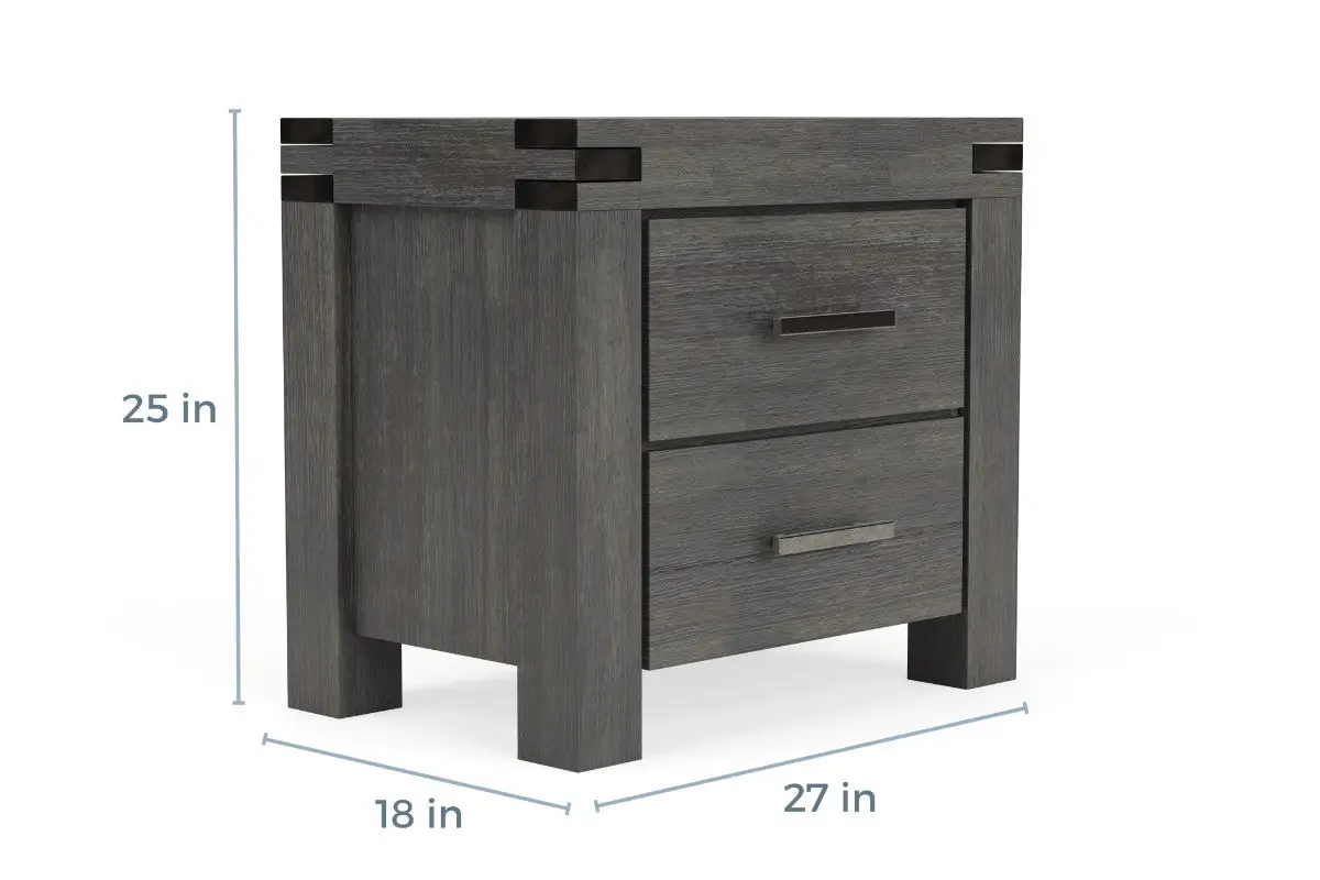 Meadow Panel Bed & Dresser & Mirror & Nightstand - Image 183