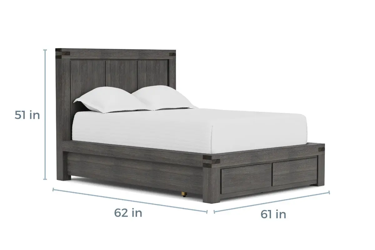Meadow Panel Bed & Dresser & Mirror & Nightstand - Image 196