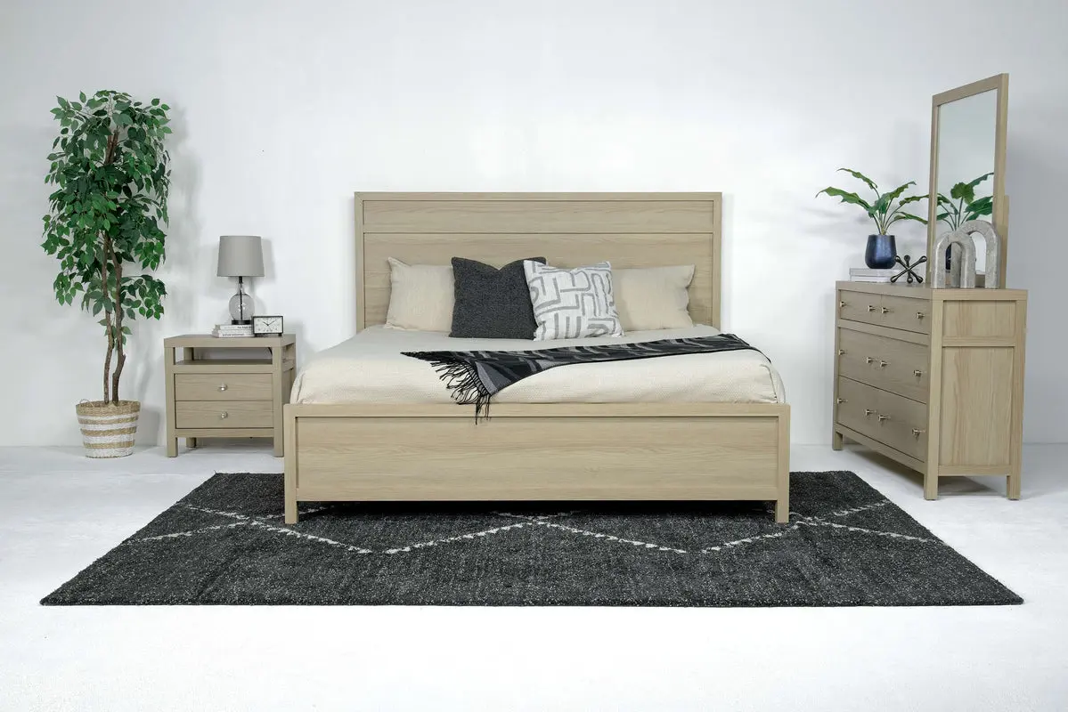 Merrifield Panel Bed & Dresser & Mirror & Nightstand - Image 13
