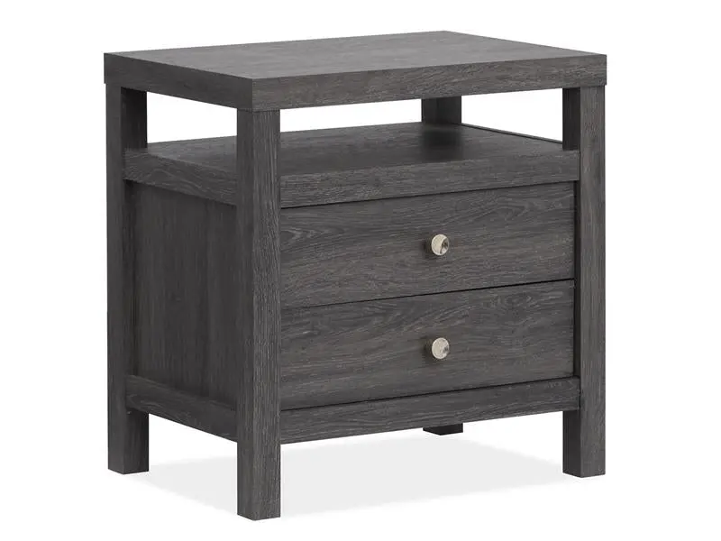 Merrifield Upholstered Bed & Dresser & Mirror & Nightstand - Image 77