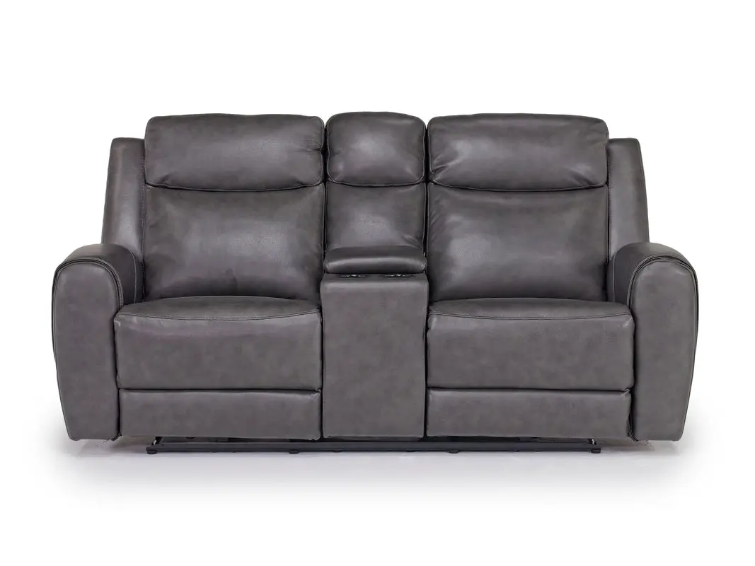 Mia 2 Power Console Loveseat - Image 10