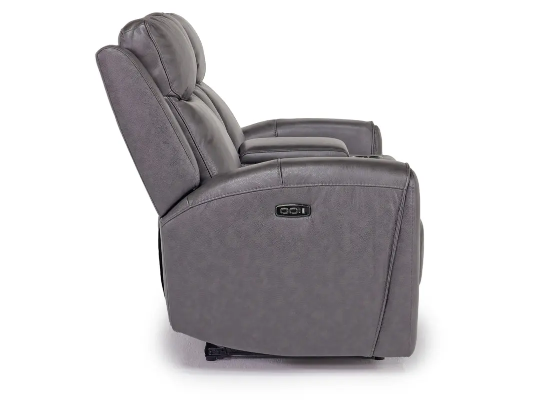 Mia 2 Power Console Loveseat - Image 11