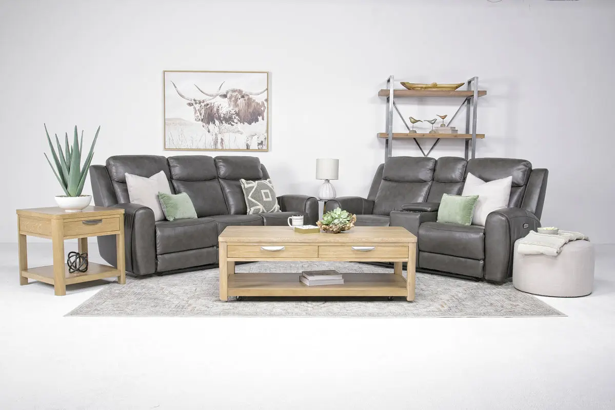 Mia 2 Power Console Loveseat - Image 13