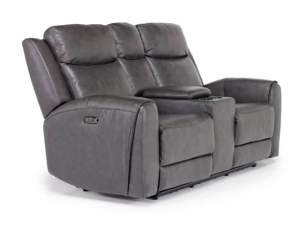 Mia 2 Power Console Loveseat - Image 8