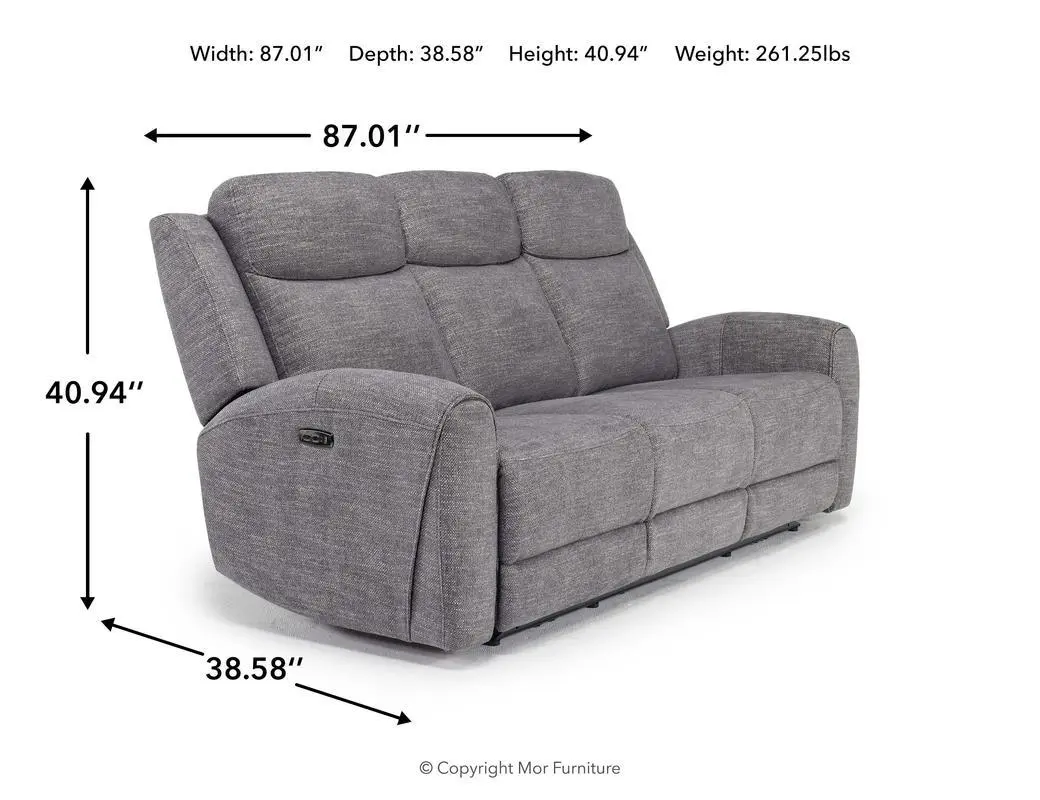Mia 2 Power Sofa - Image 6