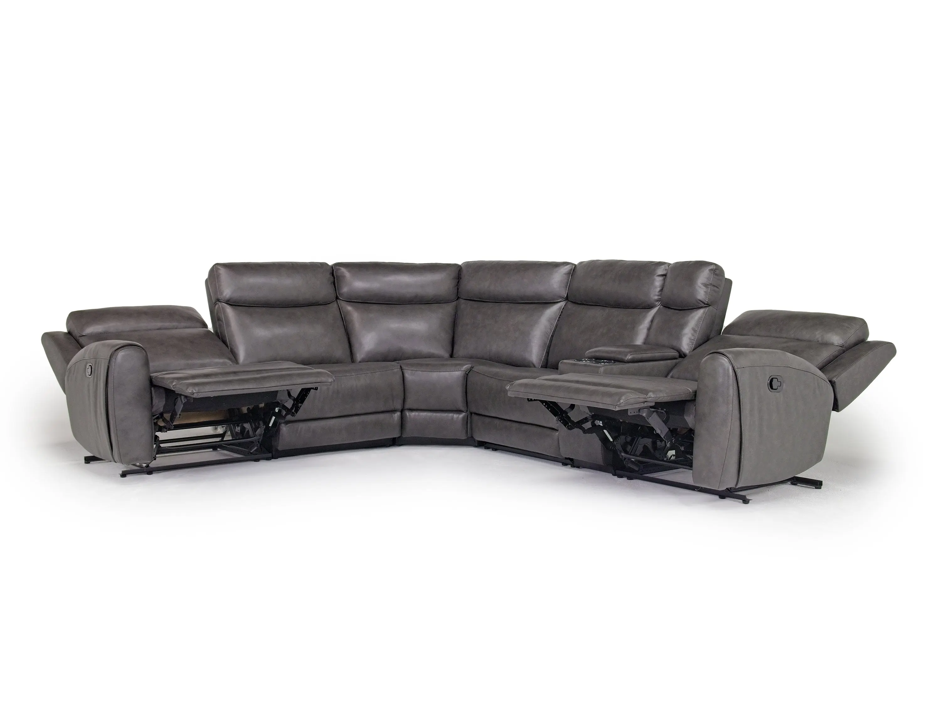 Mia 6 Piece Reclining Sectional - Image 8