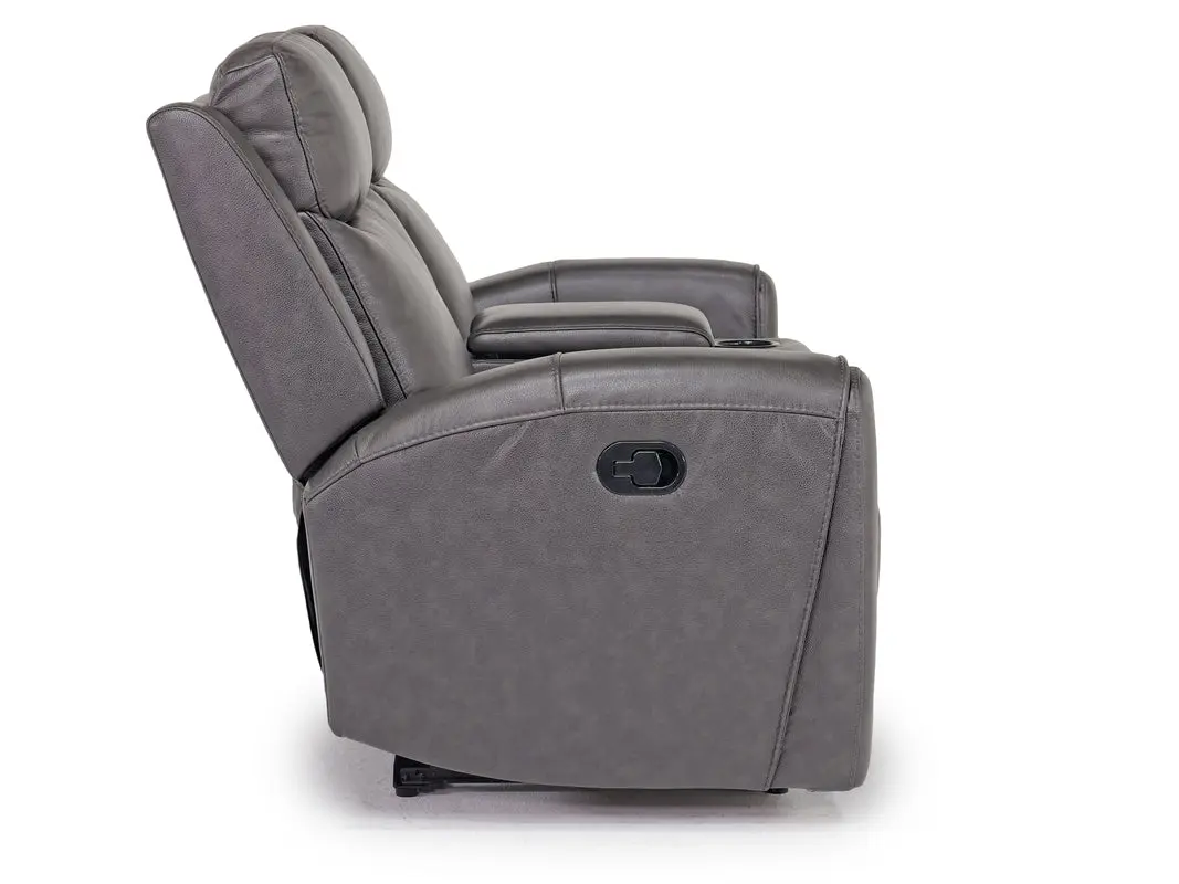 Mia Reclining Console Loveseat - Image 11