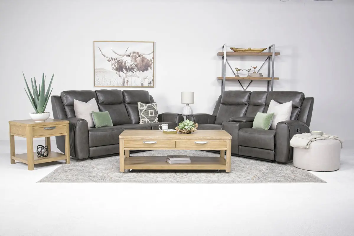 Mia Reclining Console Loveseat - Image 13