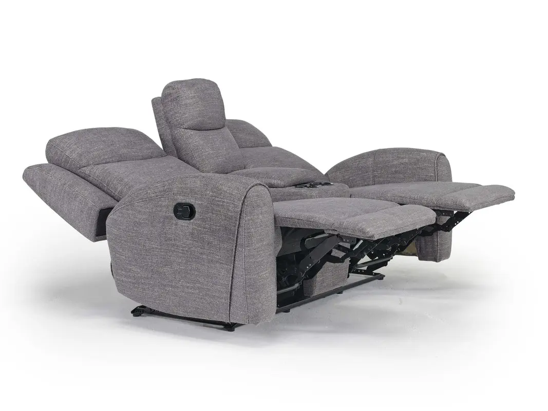 Mia Reclining Console Loveseat - Image 2