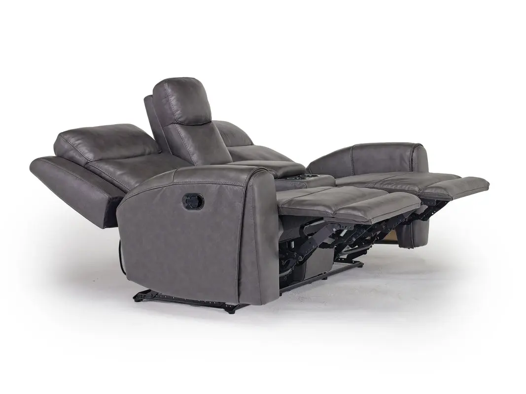 Mia Reclining Console Loveseat - Image 9