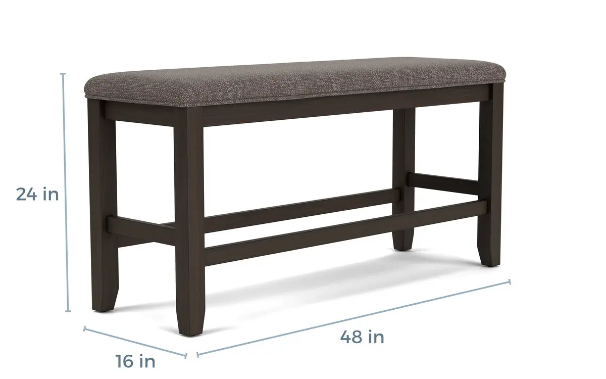 Miami Counter Height Bench - Image 5