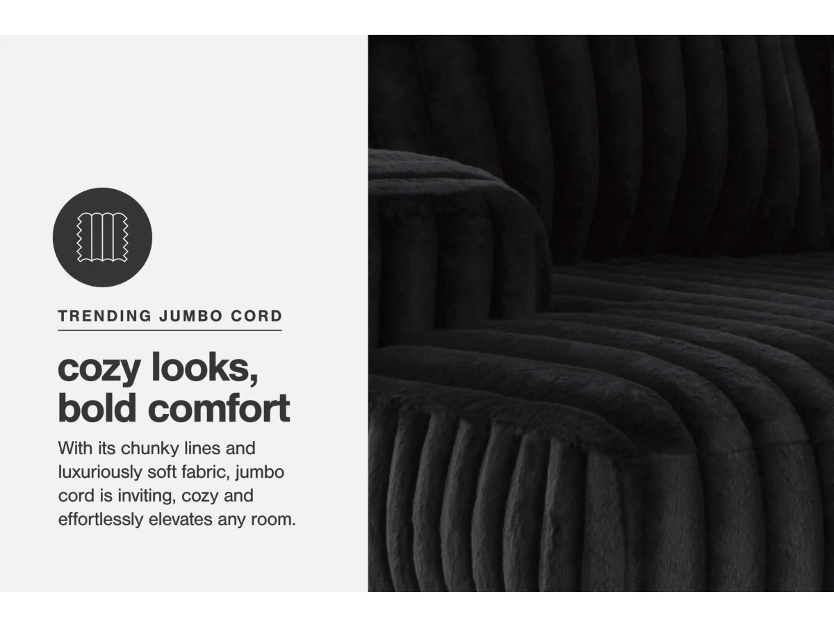 Midnight Madness 4 Piece Sectional - Image 4