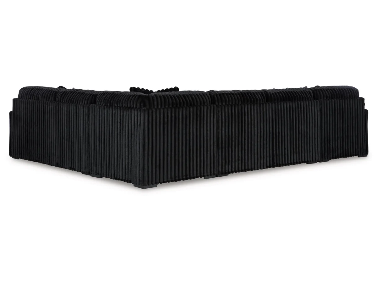 Midnight Madness 4 Piece Sectional - Image 7