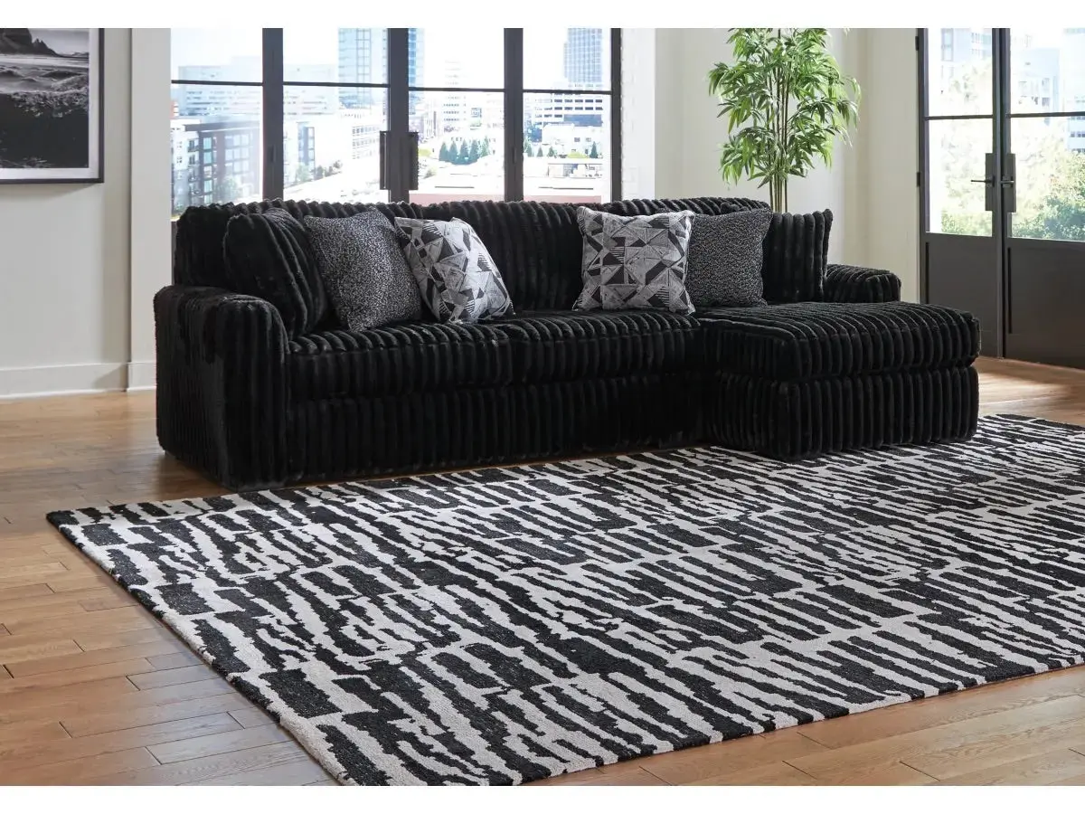 Midnight Madness Sofa Chaise Sectional - Image 12